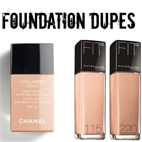 dupes chanel foundation|chanel lipstick dupes.